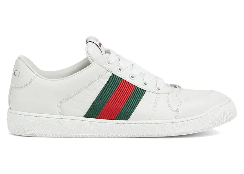 Gucci Screener Distressed GG Embossed White (798785 AADU0 9094)