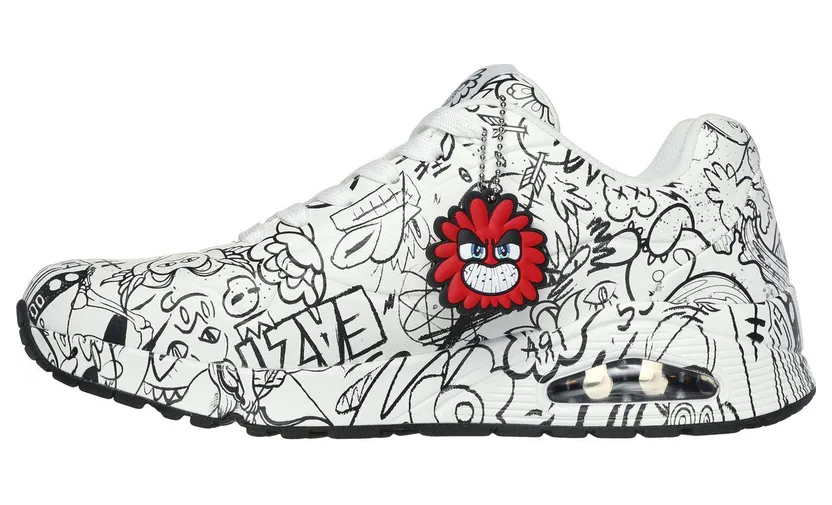 skechers-skech 183501 WBK