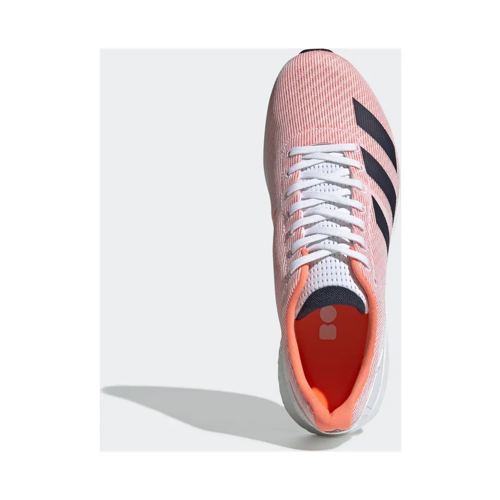 adidas Adizero Boston 8 Solar Orange Cloud White/Collegiate Navy/Solar Orange (F34054)