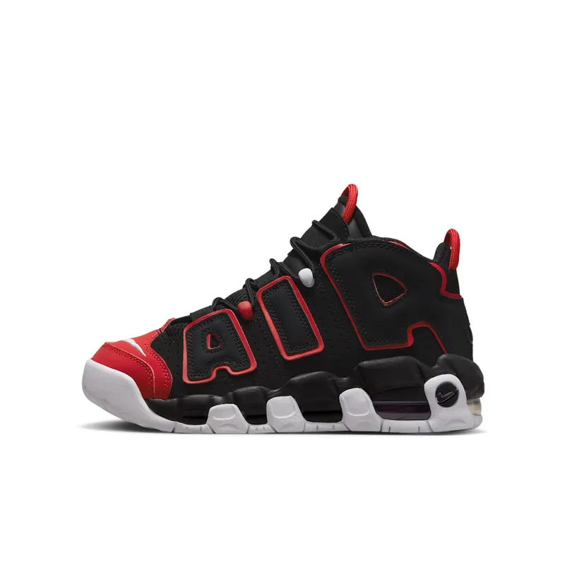 Nike Air More Uptempo Older Kids’ Black (FB1344-001)