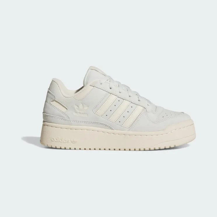 Adidas Forum Bold Stripes Shoes Crystal Jade / Wonder White / Wonder White (JH7952)