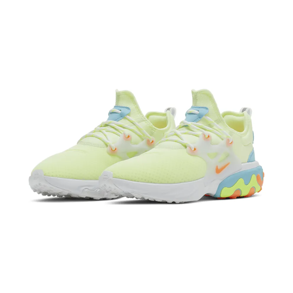 Nike React Presto Barely Volt Barely Volt/Hyper Crimson-Blue Gaze-Volt-White (AV2605-700)