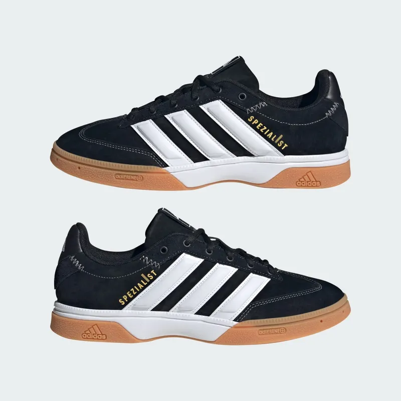 Adidas Spezialist Indoor Core Black / Cloud White / Grey Three (KJ3728)