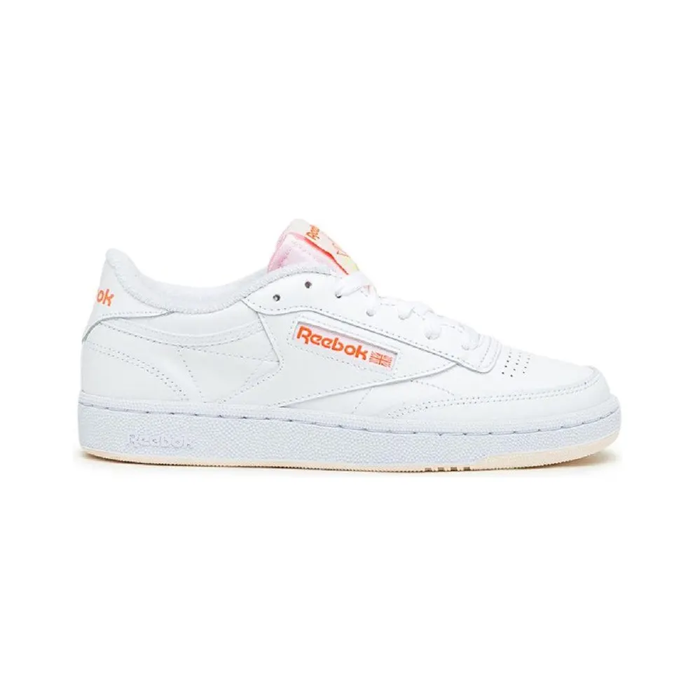 Reebok Club C 85 White Orange Flare (FY5163)