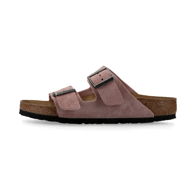 Birkenstock Arizona Suede Leather Pink Clay