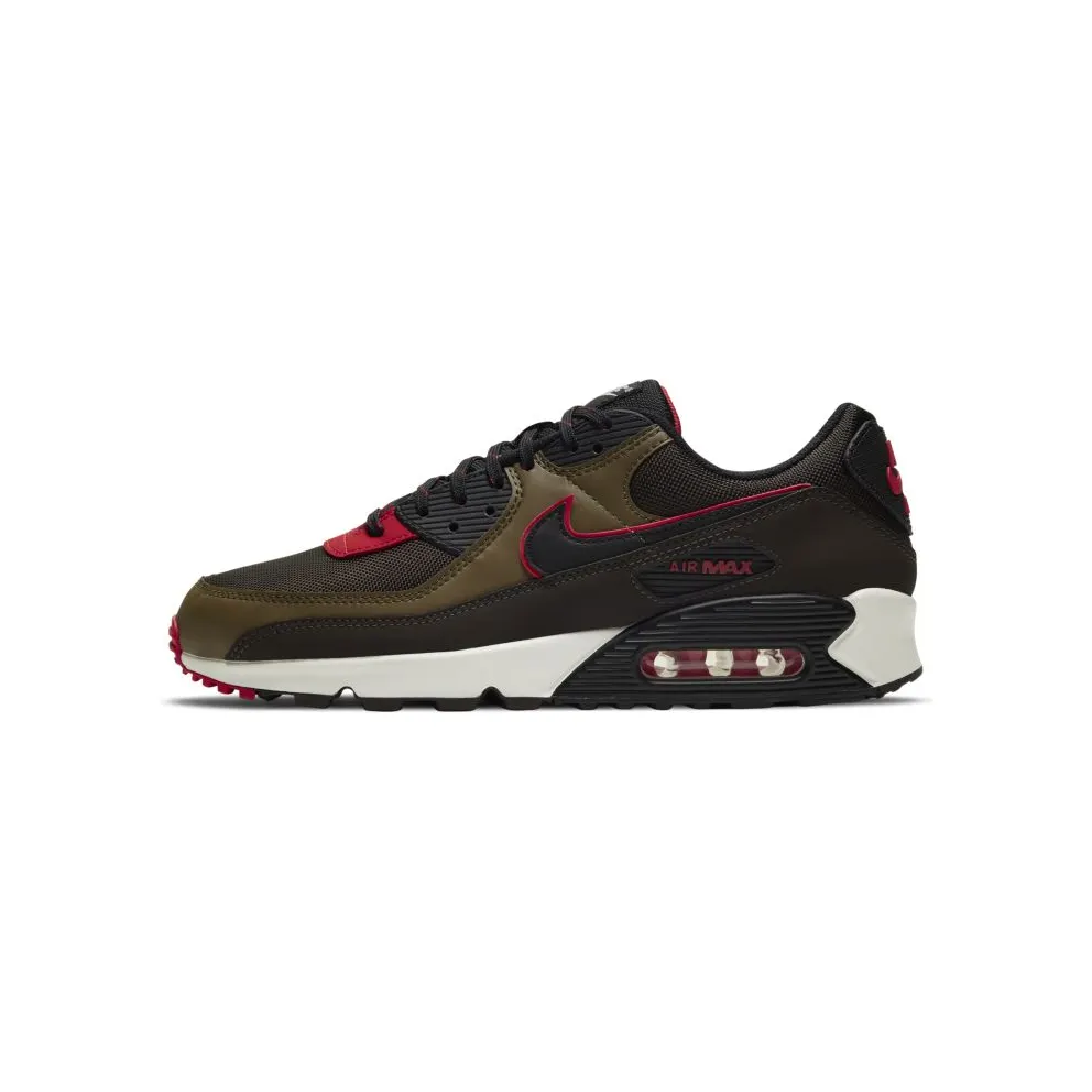 Nike Air Max 90 Velvet Brown University Red Velvet Brown/University Red-Yukon Brown-Black (CT1686-200)