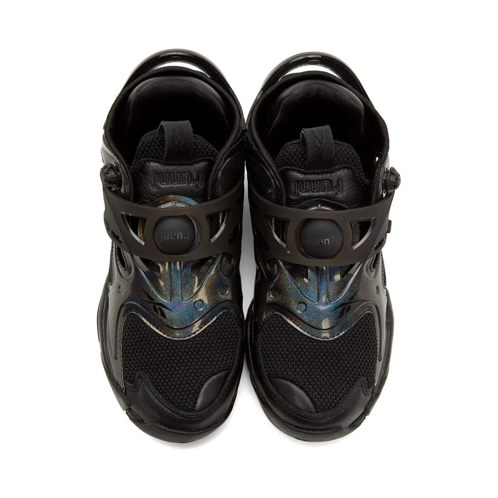 Reebok Pump Court JuunJ Black Black/Cold Grey 7-Black (Other Brands Reebok)