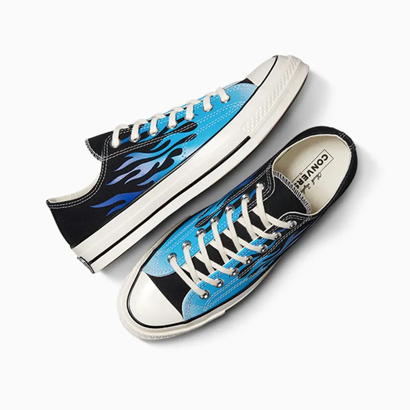 Converse Chuck 70 Low Fire Black Blue (A15611C)
