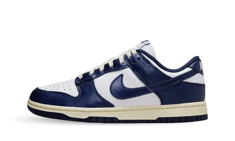 Nike Dunk Low Midnight Navy Vintage (W) (FN7197-100)