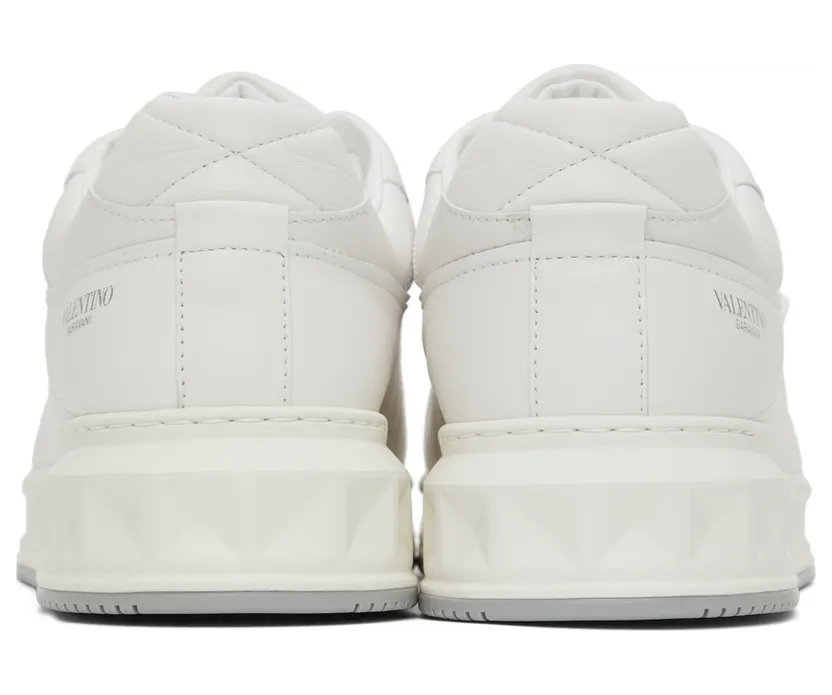 Valentino Garavani White One Stud Sneakers (XY2S0E71NWN) (4)