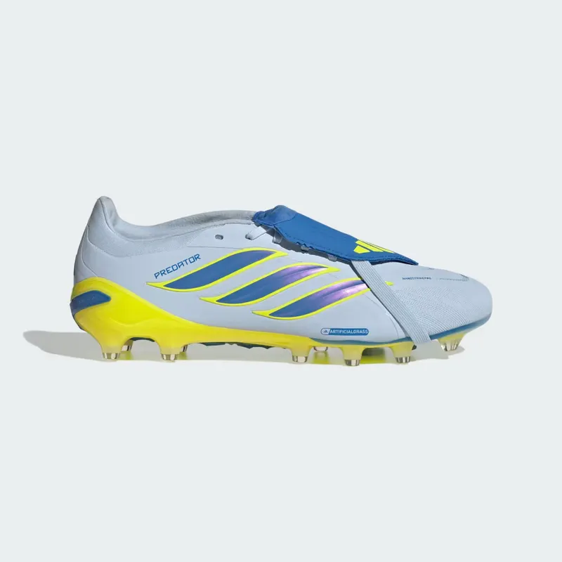 Adidas Predator Pro Fold-Over Tongue AG Football Boots, Blue (JR7867)