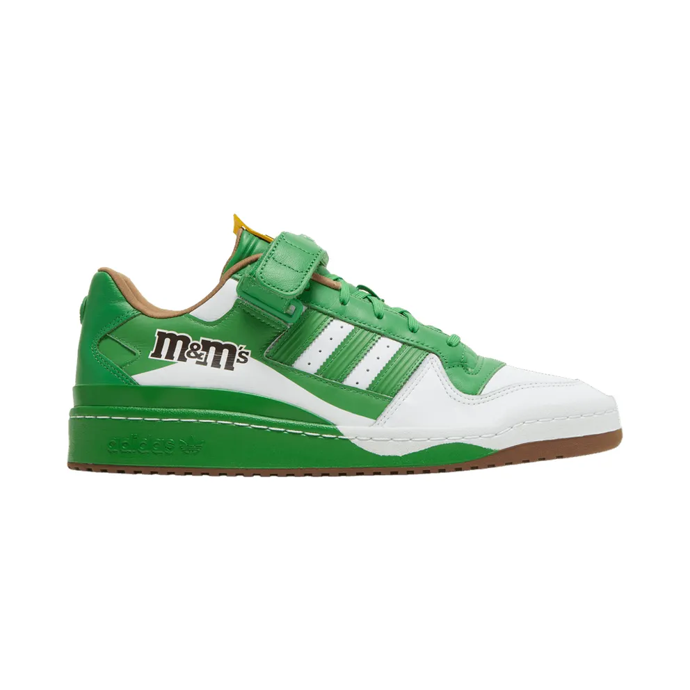 Adidas M&M’S Brand Forum Low 84 Green / Cloud White / Eqt Yellow (GY6314)