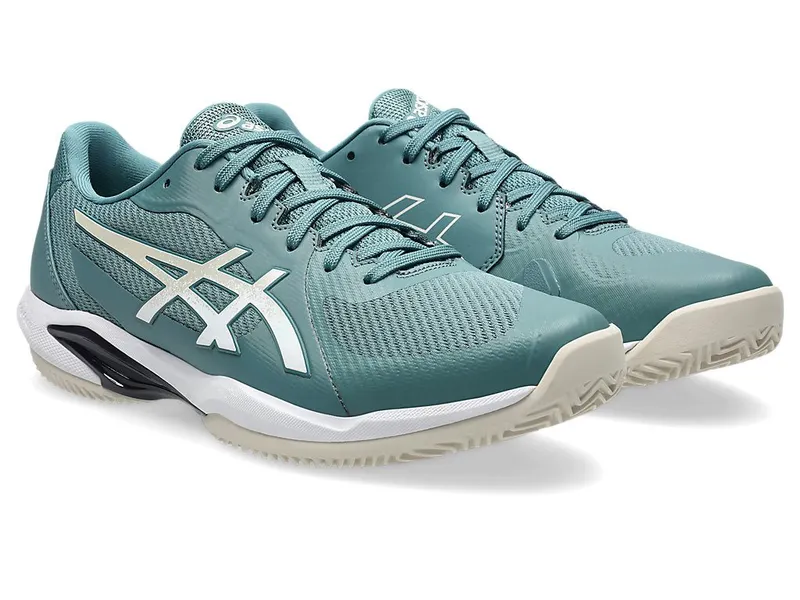 ASICS SOLUTION SWIFT FF 2 CLAY “Foggy Teal / Oatmeal” (1041A467-403)
