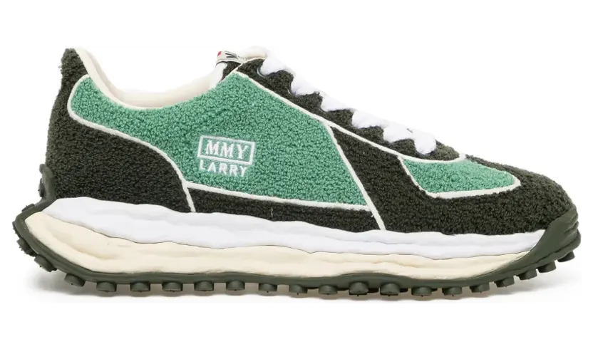 Maison MIHARA YASUHIRO Sneakers met applicatie – Groen (MHRSN2GREQNMQGRX440)