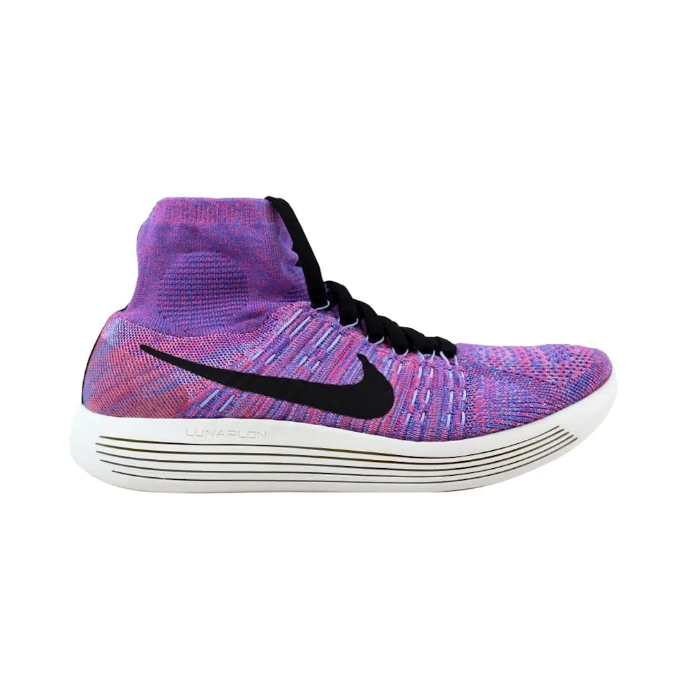 Nike Lunarepic Flyknit Hot Punch/Black-Aluminum (W)