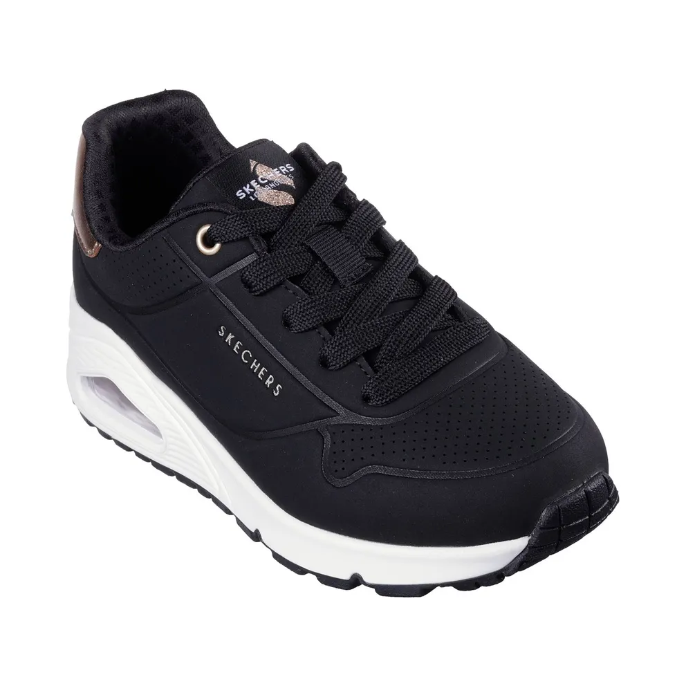 Skechers UNO Gen1 – Shimmer Away Sneaker Black