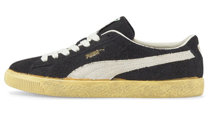 Puma Suede VTG The Neverworn Puma Black / Whisper White / Mellow Yellow (383322-01)