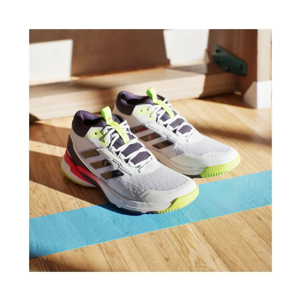 Adidas Crazyflight 6 Mid Indoor Cloud White / Aurora Met. / Semi Lucid Red (HP7037)