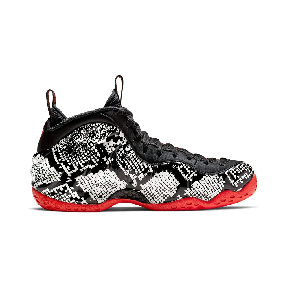 Nike Air Foamposite One Albino Snakeskin Sail/Habanero Red-Black (314996-101)