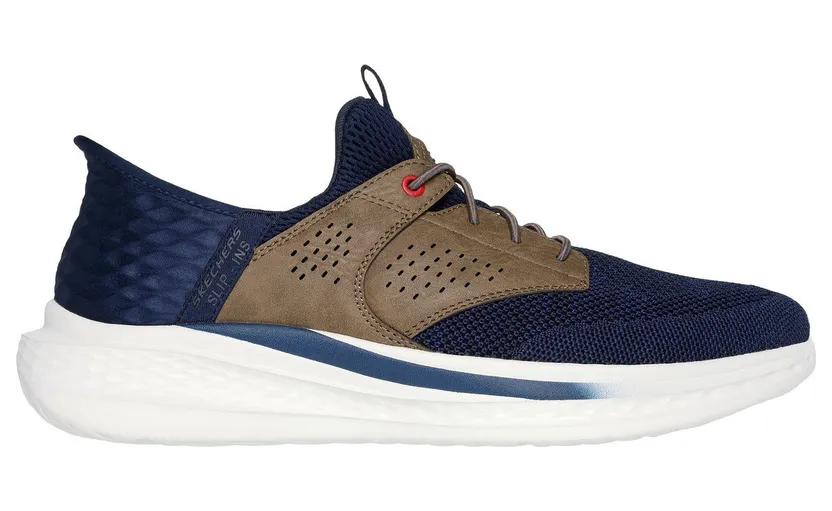 Skechers Slip-ins Relaxed Fit Slade Caster “Marine / Bruinen” (210889NVTN)