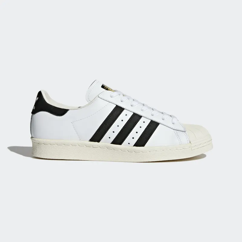 adidas Superstar 80s White White/Black-Chalk (G61070)