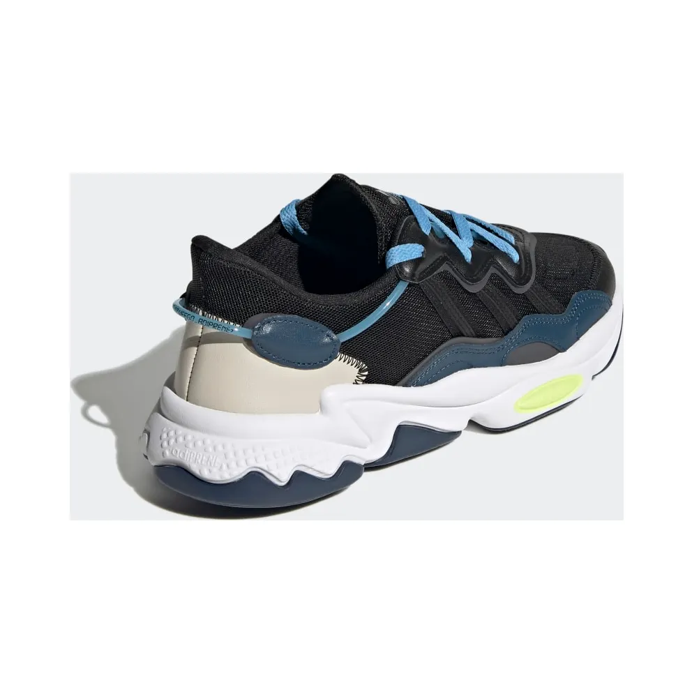 adidas OZWEEGO Core Black / Crew Navy / Frozen Yellow (FX6057)