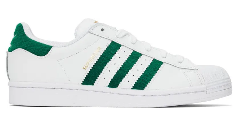 adidas Superstar Cloud White / Cloud White / Gold Metallic (H00190)