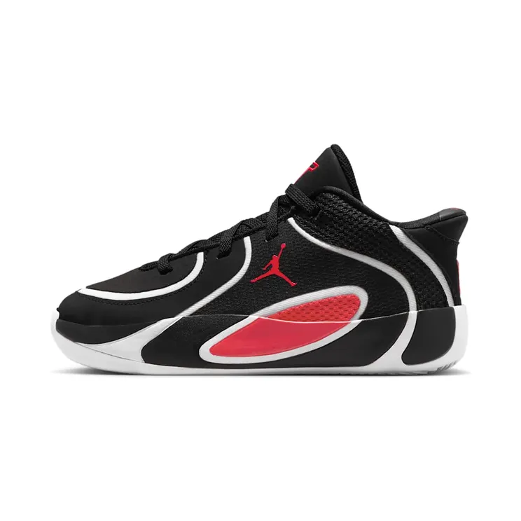 Jordan Tatum 4 Bloodline “Black / White / University Red” (HQ4610-001)