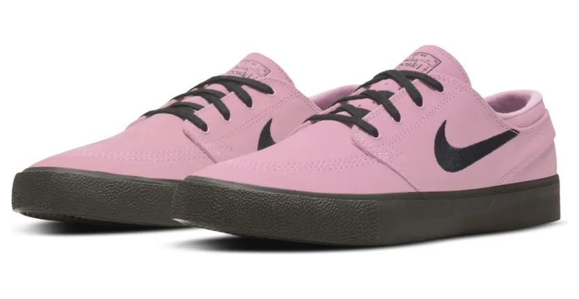Nike SB Zoom Stefan Janoski RM Pink Rise / Black / Pink Rise / Newsprint (AQ7475-602)