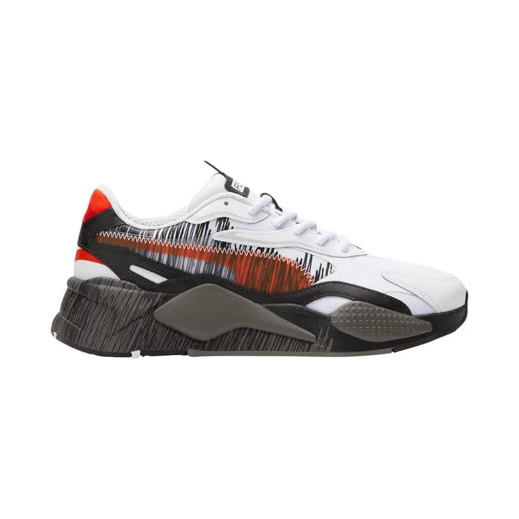 Puma RS-X3 Render White Black Red (386901-01)