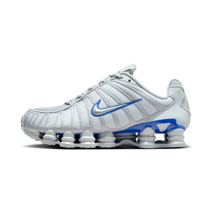 Nike Shox TL “Wolf Grey / Racer Blue / Metallic Silver” (CN0151-001)