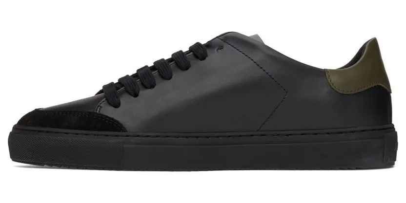 Axel Arigato Black & Khaki Clean 90 Triple Bee Bird Sneakers (28662) (3)