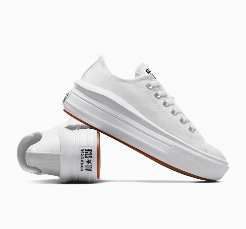 Converse Canvas Color Chuck Taylor All Star Move White/White/White