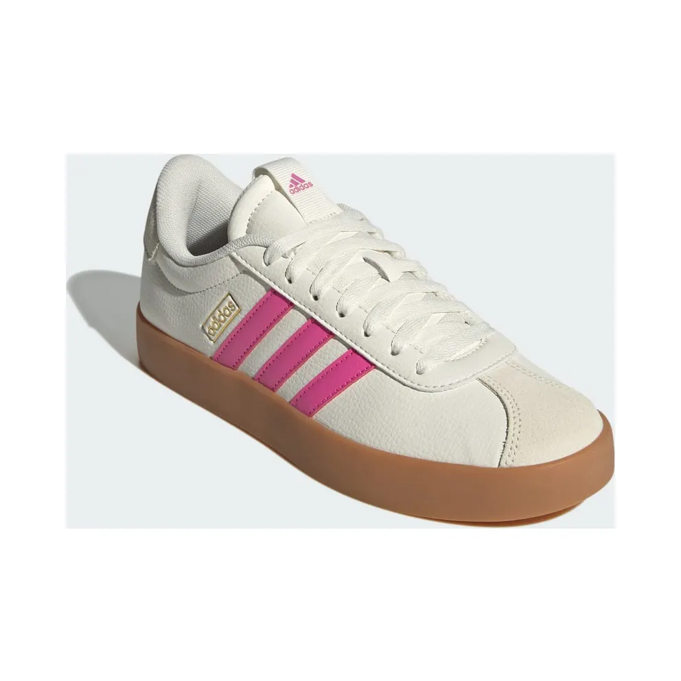 Adidas VL Court 3.0 Core White / Pulse Magenta / Gold Metallic (JP5347)