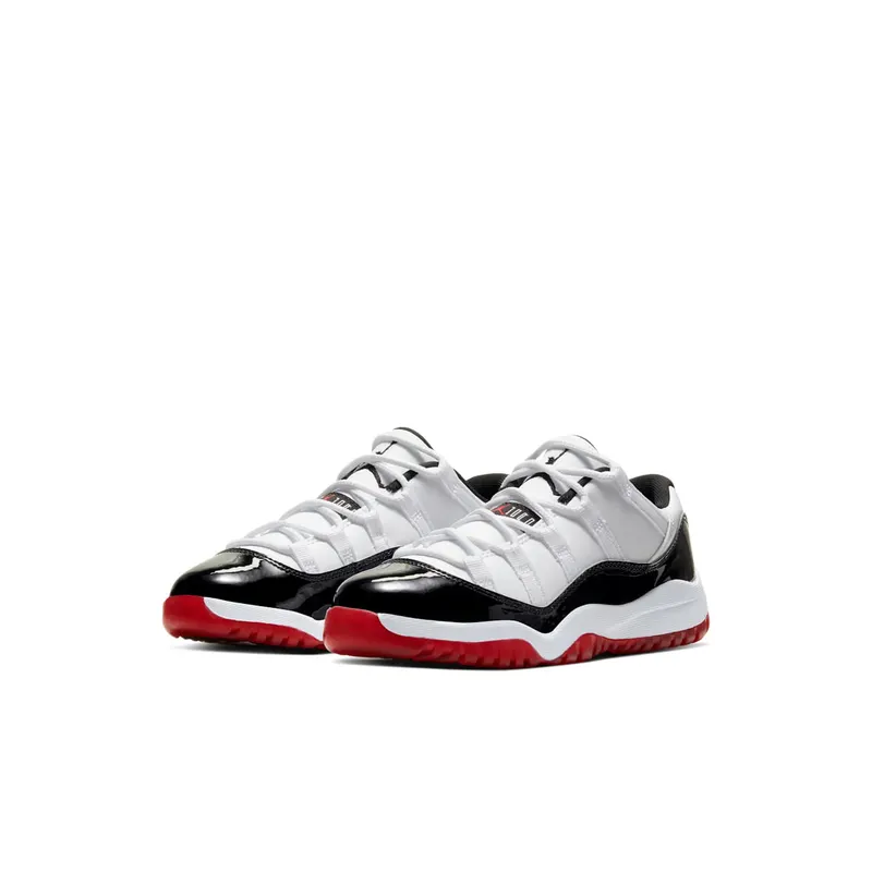 Air Jordan Nike AJ XI 11 Low Suede ‘White Bred’ (PS) (2020) (505835-160)