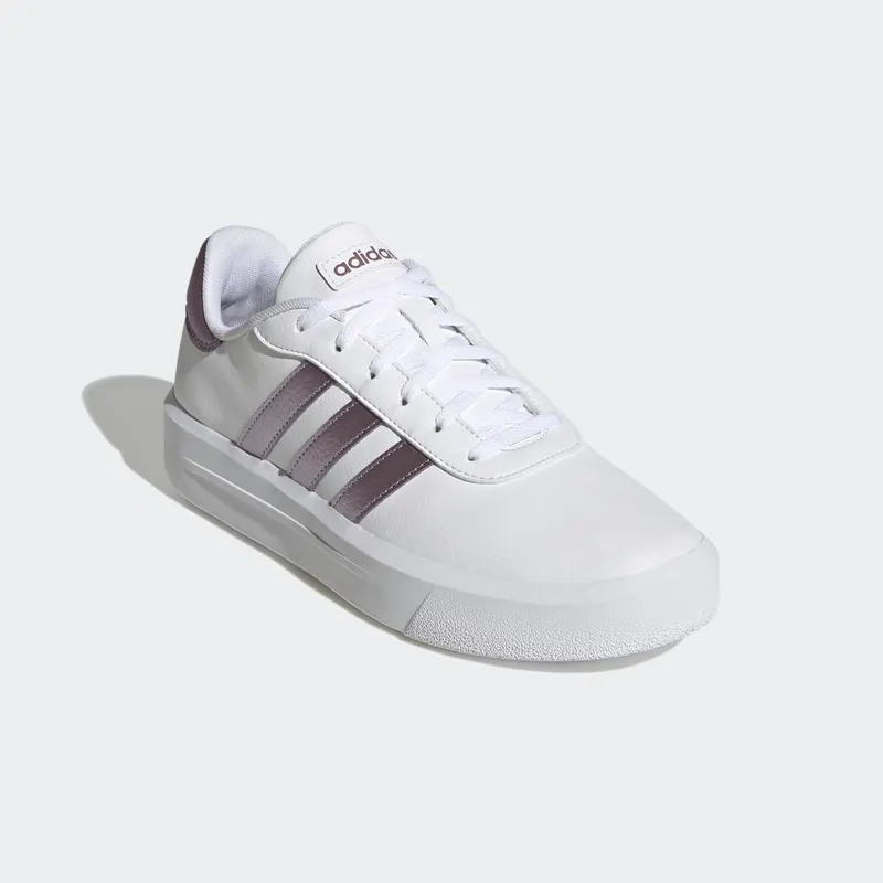 Adidas Court Platform Cloud White / Matt Purple Met. / Purple (GV8999)