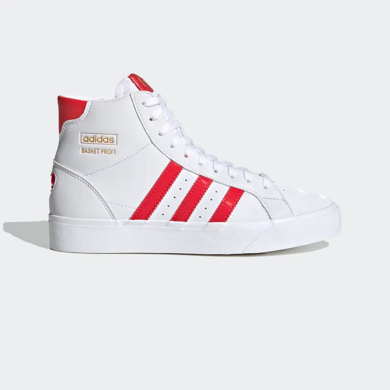 adidas Basket Profi Cloud White / Vivid Red / Cloud White (FZ0647)