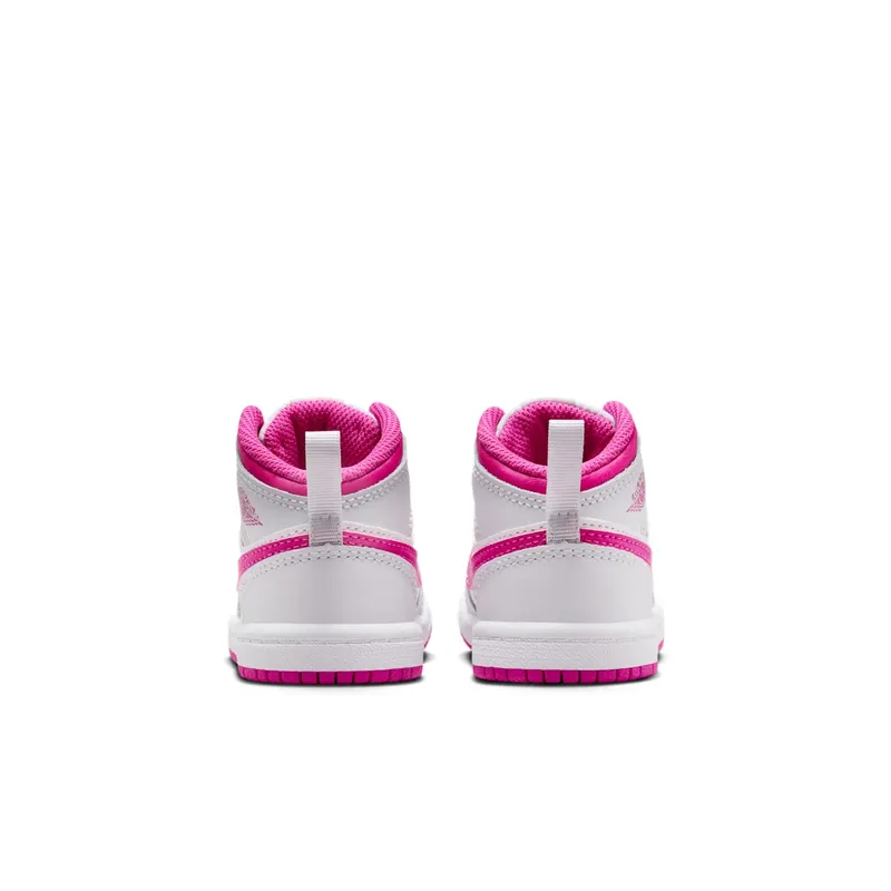 Jordan 1 Mid Iris Whisper White Fire Pink (FD8782-500)