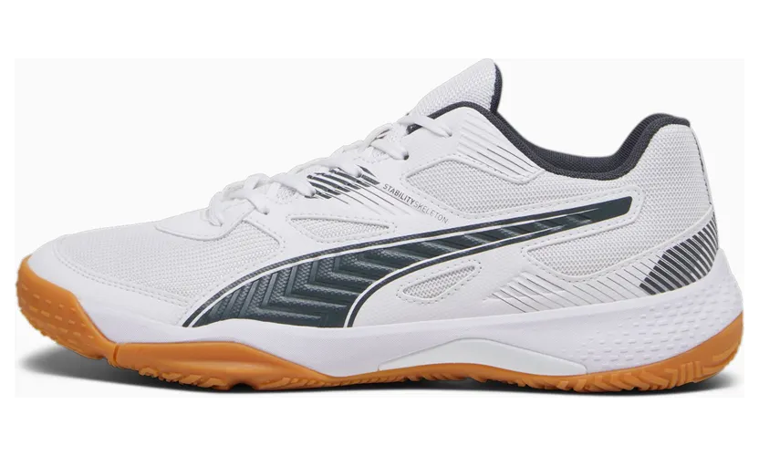 Puma Solarflash II indoorsportschoenen Wit/Grijs (106882-07)