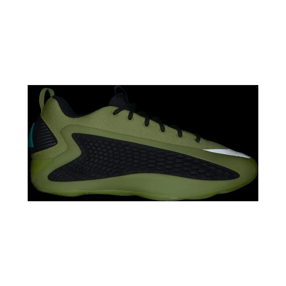Adidas Anthony Edwards 1 Low Basketbal Preloved Lime / Core Black / Pure Teal (JS1778)