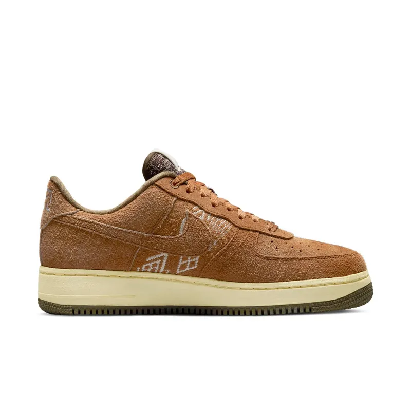 Nike Air Force 1 Low ’07 PRM NAI-KE Brown (FB4958-221)