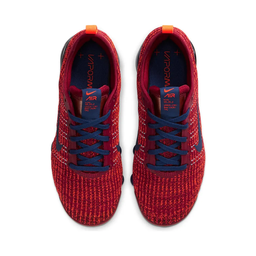 Nike Air VaporMax Flyknit 3 Noble Red (GS) Noble Red/Blue Void (BQ5238-602)
