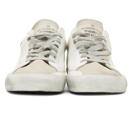 Golden Goose White Superstar Sneakers (GCOMS590.A5) (2)