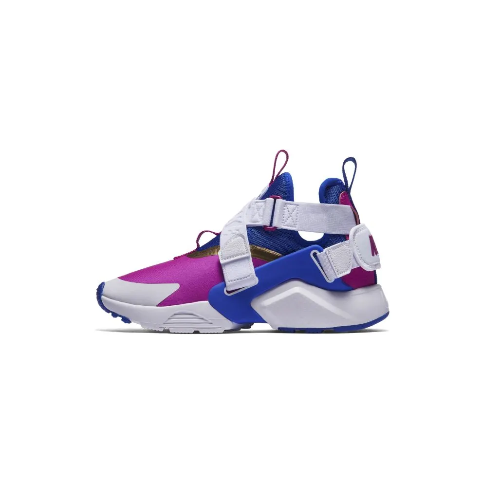 Nike Air Huarache City Racer Blue Fuchsia Blast (GS) Racer Blue/Fuchsia Blast-Metallic Gold (AJ6662-401)
