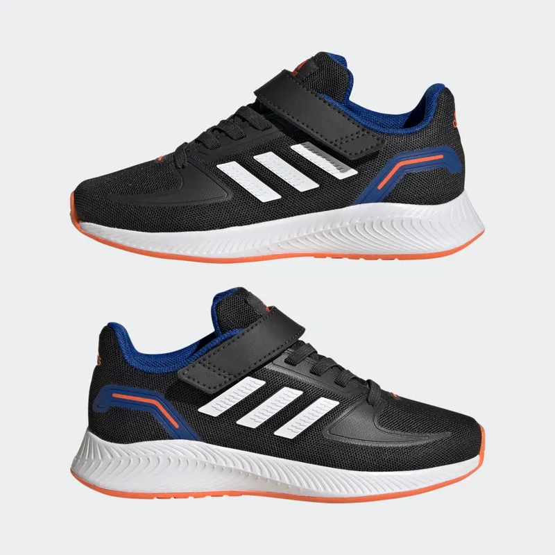 Adidas Runfalcon 2.0 Carbon / Cloud White / Impact Orange (HR1396)