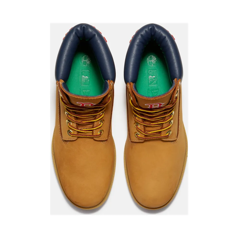 New Era x MLB x Timberland 6-Inch Waterproof Boot – Boston Red Sox – “Boston Red Sox” (TB0A2J7TAOQ)