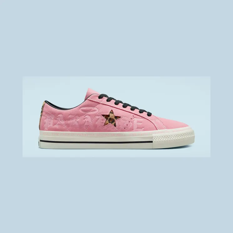 Converse Sean Pablo One Star Pro 90’s Pink/zwart/egret (171325C)