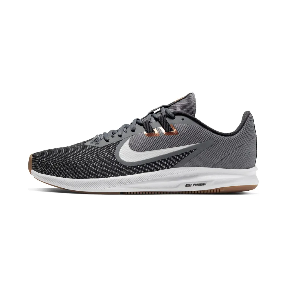 Nike Downshifter 9 “Smoke Grey / Dark Smoke Grey / Metallic Copper / Photon Dust” (AQ7481-013)