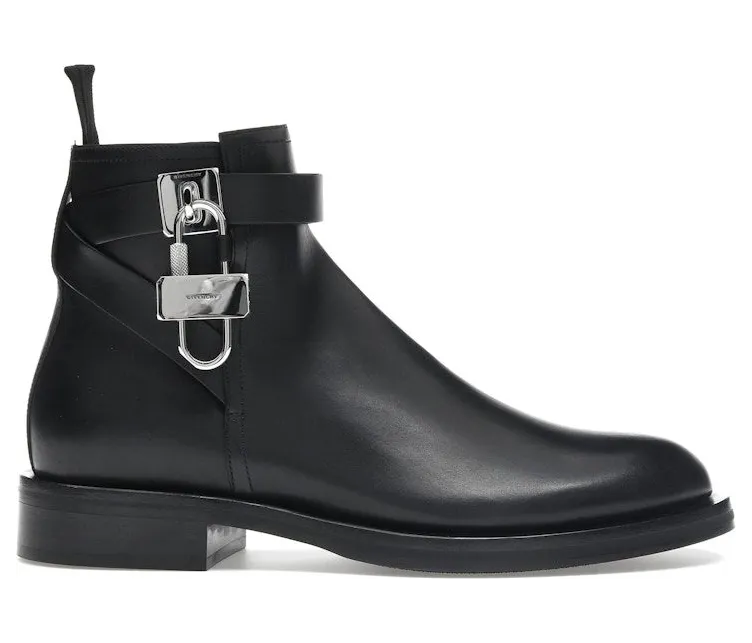 Givenchy Lock Ankle Boots Black (BH6031H0VL 001)