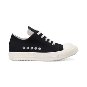 Rick Owens DRKSHDW Extreme Low Sneakers Black Milk (DS01F4822-DOEH4-911)